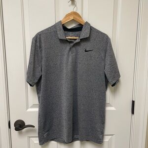 Nike Men's Grey Dri fit polo